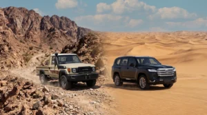 Right Toyota Model for Desert vs Mountain Terrain